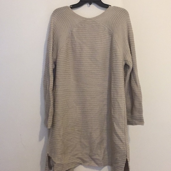 Cotton Emporium Open Front Long Sweater - Picture 2 of 4